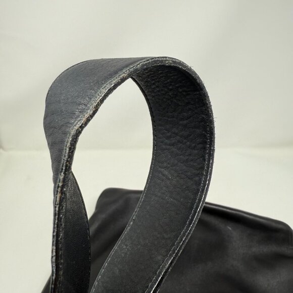 Coach Vintage Slim Legacy Slim Hobo Bag Black Leather Crossbody 9177 Handbag - Picture 6 of 9